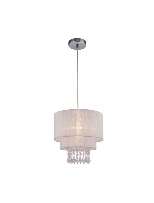 * Lustră LETA RLD93350-1W 1xE27 60W metal chrome white ZUMALINE