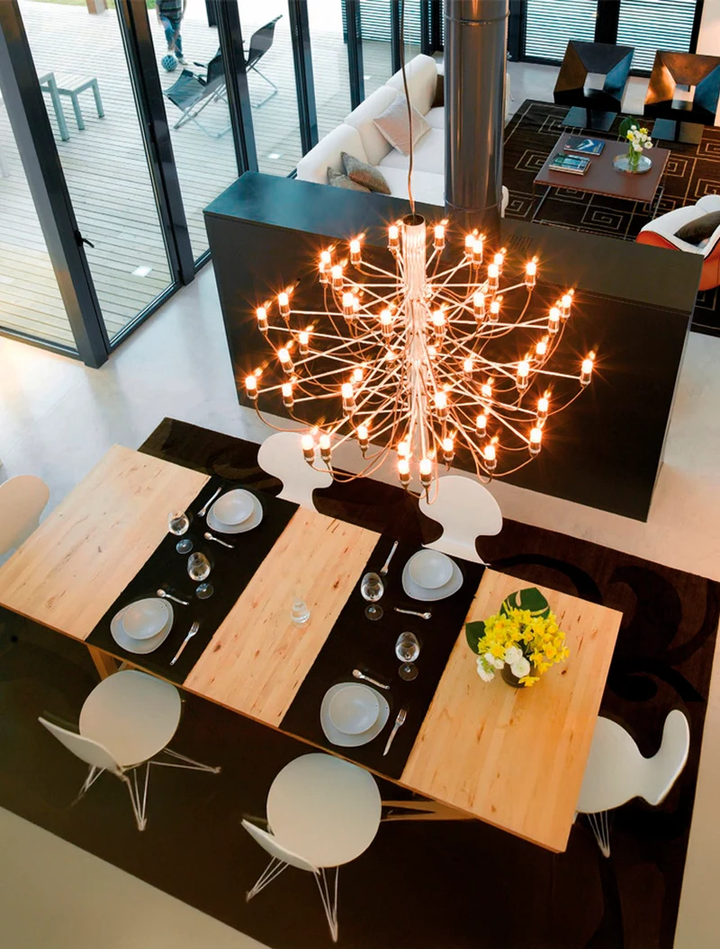 Lustra JH-833, D88x70cm,E14x30,Metal,Chrome LuminaLed 2