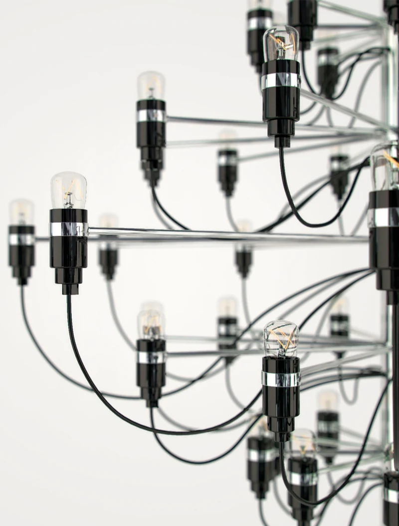 Lustra JH-833, D88x70cm,E14x30,Metal,Chrome LuminaLed 3