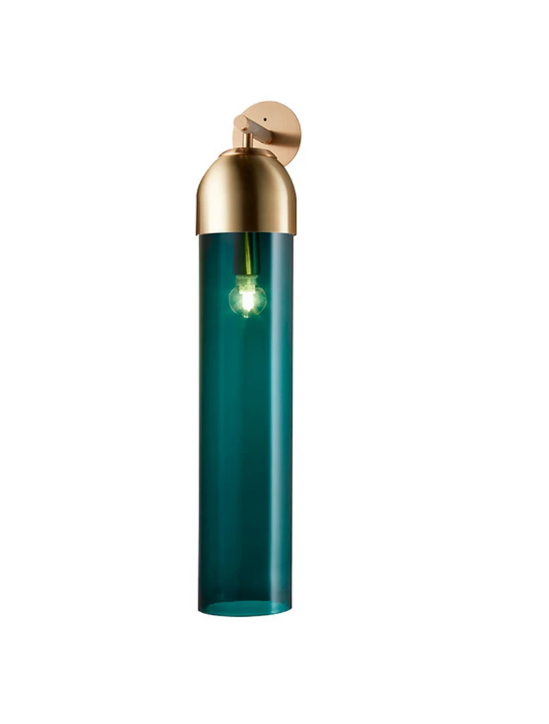 Aplică JH-852,D11xH40cm,E27x1,Metal+Glass,Blue LuminaLed 2