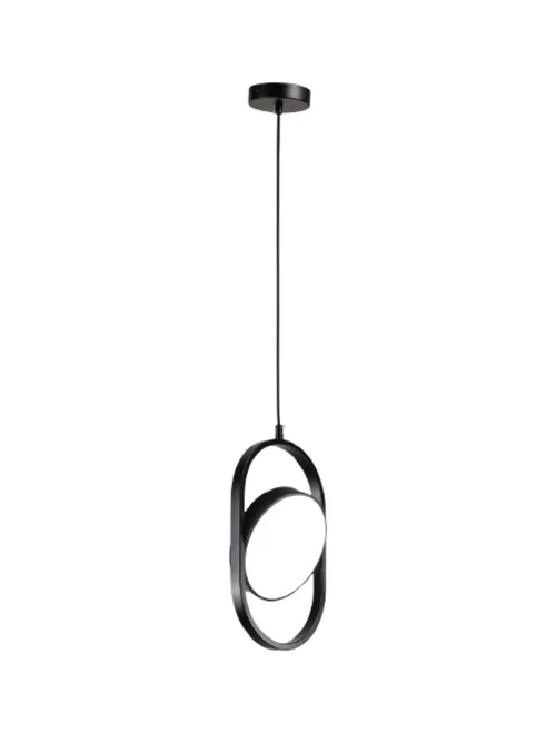 Suspensie LED JH-824,D36xH26cm,7W,Alum, black Luminaled