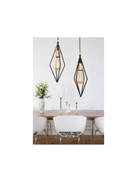 Lustra SIONA 2xE27 Black Begusa 3