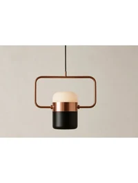 Suspensie LED JH-601 D18x18.5cm, 5W, Metal+Acryl,Rose gold+Black,Luminaled 3