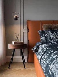 Suspensie LED JH-602 D15.5x25.5cm, 5W, Metal+Acryl,Rose gold+Black,Luminaled 3