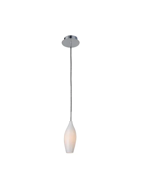 * Lustră CHAMPAGNE MD2101-1W 1xE14 40W white metal chrome ZUMALINE