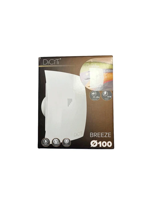 Вентилятор с обратным клапаном D100 BREEZE 4C Ivory Era