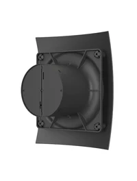 Вытяжной вентилятор BREEZE 4C Matt Black с клапаном D100 Era 2