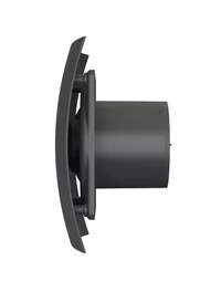 Вытяжной вентилятор BREEZE 4C Matt Black с клапаном D100 Era 3