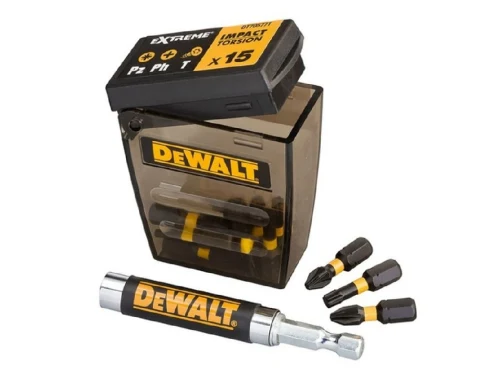 * Набор бит для ударной отвертки Dewalt с магнитным удлинителем, 16 шт. DT70577T