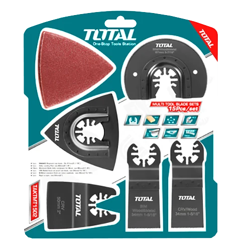 Set accesorii mașină multifuncțională 15buc. Total TAKTMT1502 2