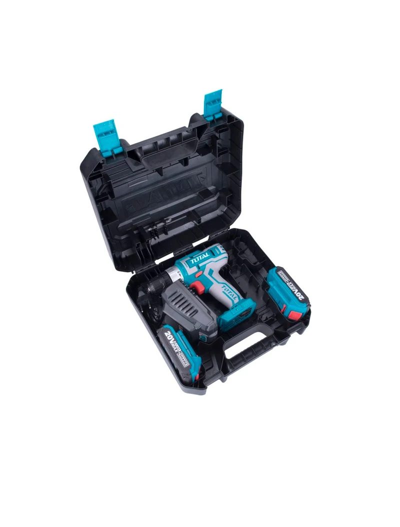 * Mașină de găurit/înșurubat cu acumulator 20,0V 2,0Ah Total TDLI200215 3