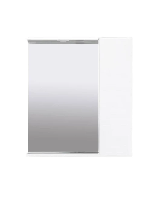 Oglindă cu dulap 80x60x14 cm albă