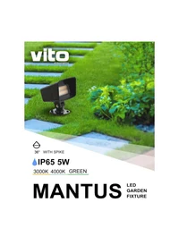 Светильник светодиодный садово-парковый 5W/4000K/IP65/220V VITO Mantus 2