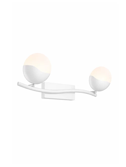 Aplică LED FS-027-B2 D485x226x60 12W 3000K, sand white, LuminaLed
