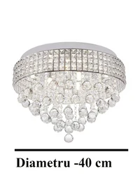 Lustră CAPRI 19027-L 9xG9 25W metal chrome ZUMALINE 3