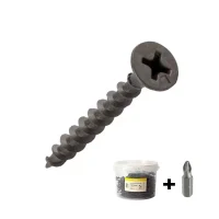 002611 Șurub 4,2x70 pe lemn p/u rigips cu bit PH2/25 în căldare (800buc) LIDER