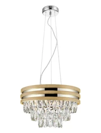 * Lustră NAICA P0525-04A-F4V6 4xE14 40W crystal chrome ZUMALINE