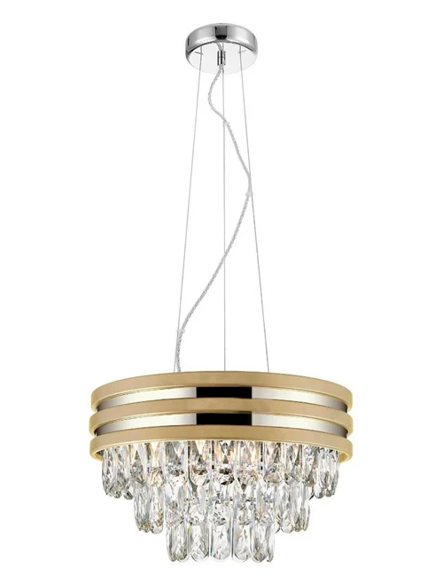 * Lustră NAICA P0525-04A-F4V6 4xE14 40W crystal chrome ZUMALINE