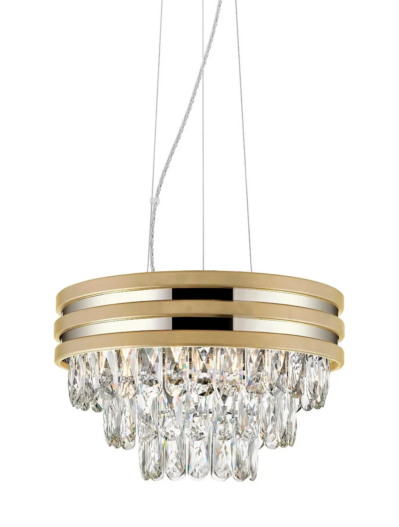 * Lustră NAICA P0525-04A-F4V6 4xE14 40W crystal chrome ZUMALINE 3