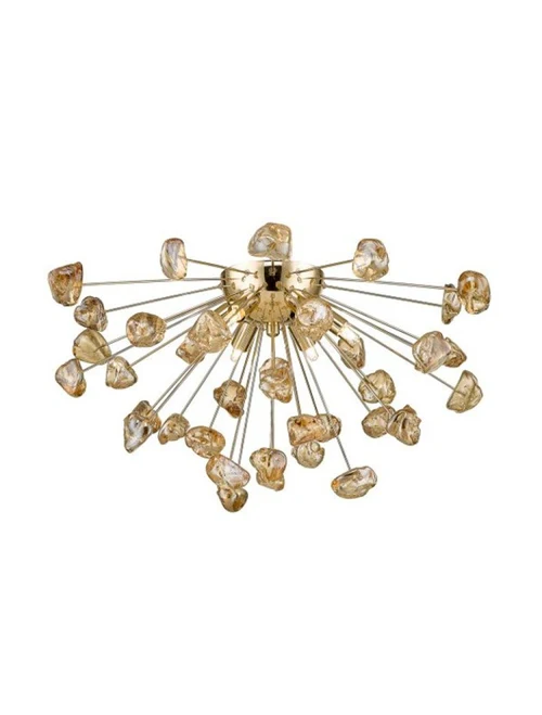 * Lustră STAR C0539-06A-F7DY 6x G9 42W metal gold ZUMALINE