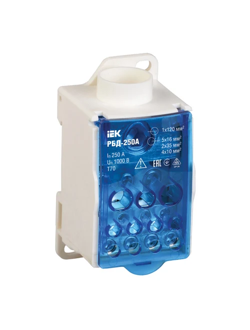 Bloc de distribuție din-reică RBD-250a