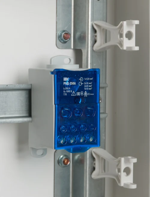 Bloc de distribuție din-reică RBD-250a
