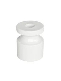 ML3002501 Изолятор Ретро D20x24 пластик белый (100шт)