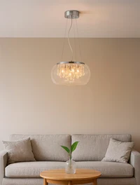 Lustra RLD92132-5 LUCE 5xG9 Max 42W metal+chrome ZUMALINE 2