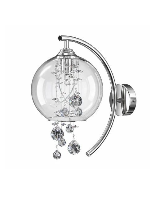 Настенный светильник (бра) ALIA 01A-WL d220x280 1xG9 хрусталь Luminaled