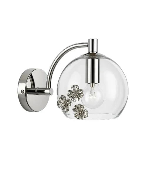 Aplică PRIMAVERA 01-WL-NA-CE d150x170 1xE14 crystal Luminaled