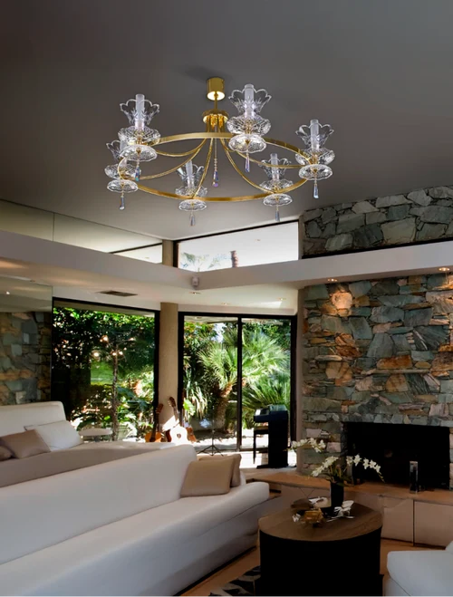 Lustră ISABELL 02-CH-NI-CE 800x650 6xG9 crystal+glass Luminaled