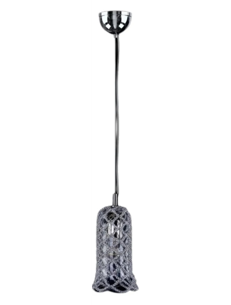 Lustră ROSEE BELL-CH d120x220 1xE27 crystal Luminaled 2