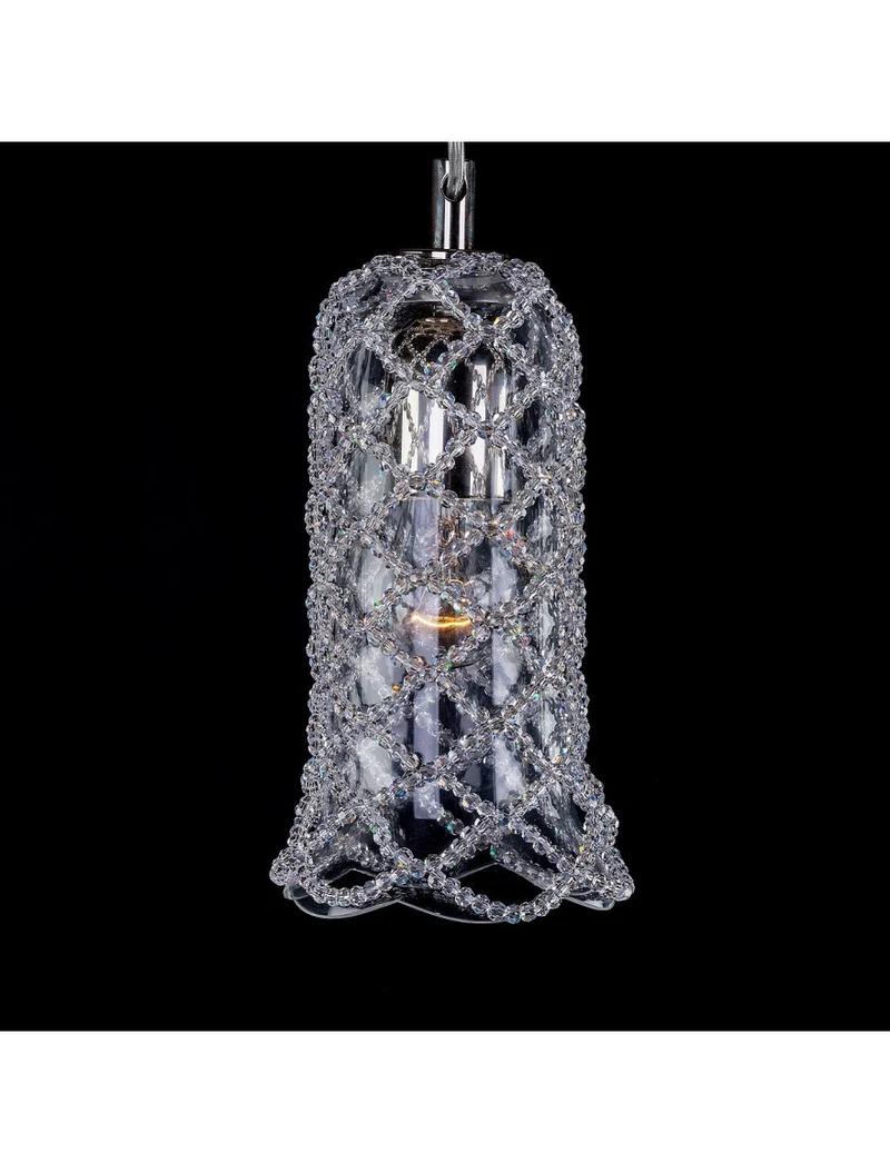 Lustră ROSEE BELL-CH d120x220 1xE27 crystal Luminaled 8