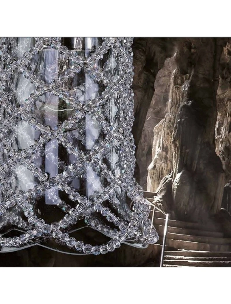 Lustră ROSEE BELL-CH d120x220 1xE27 crystal Luminaled 4