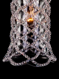 Lustră ROSEE BELL-CH d120x220 1xE27 crystal Luminaled 7