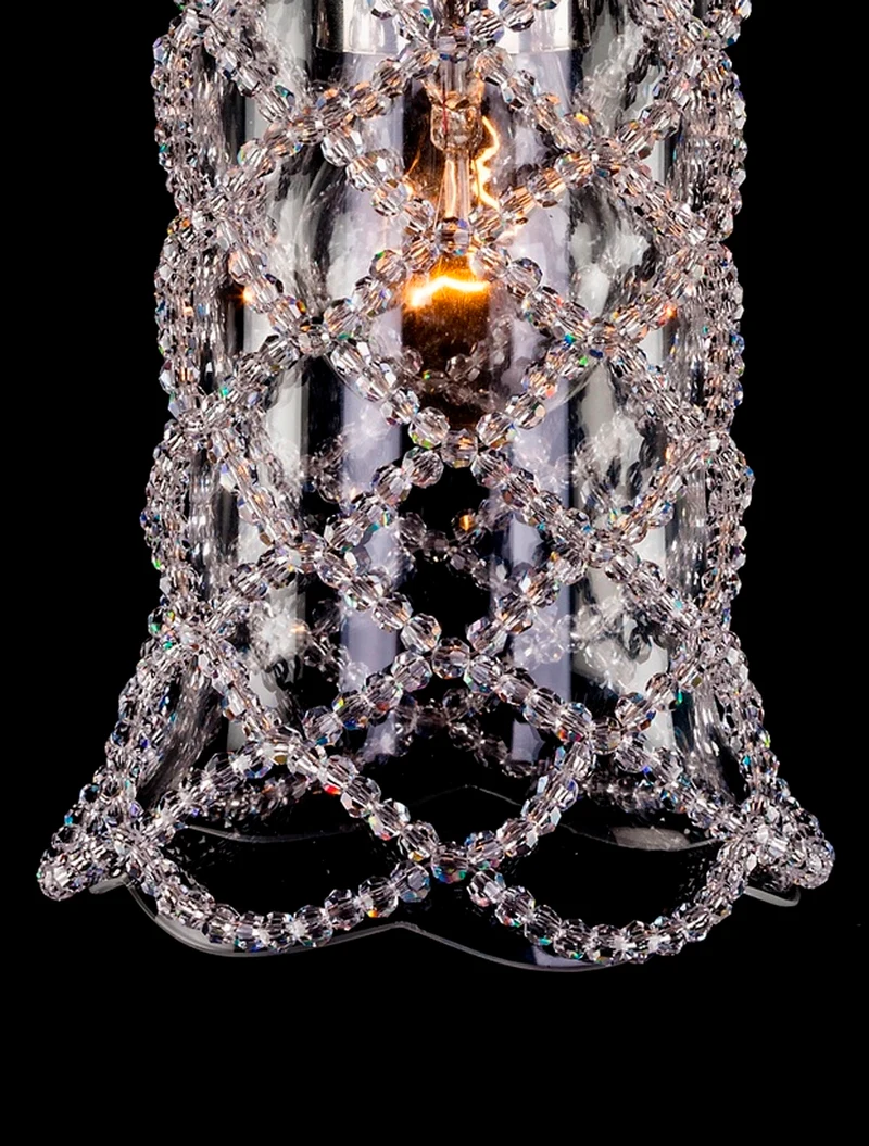 Lustră ROSEE BELL-CH d120x220 1xE27 crystal Luminaled 7