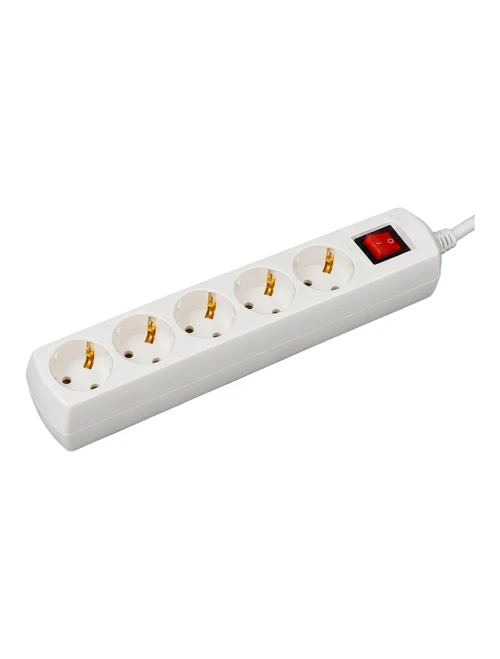 Prelungitor У05В 5 locuri 2P+PE/3м 3х1мм2 10А/250В GENERICA IEK