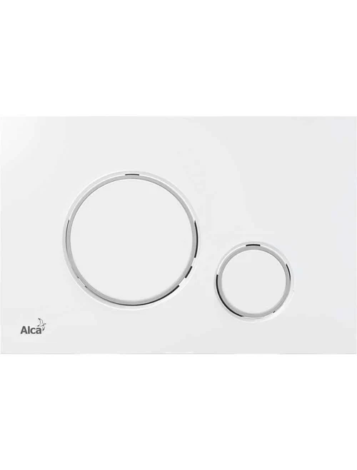 100264 Buton Alcaplast M770 plastik alb lucios/mat