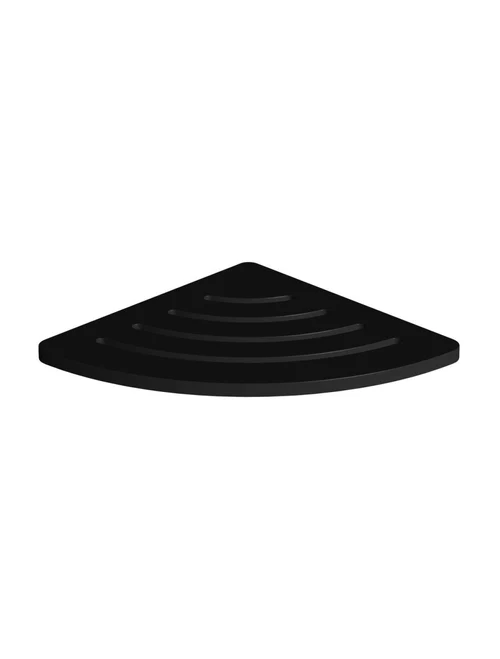 Poliță baie colț negru SAT X-Way SATDXWPOLR21C