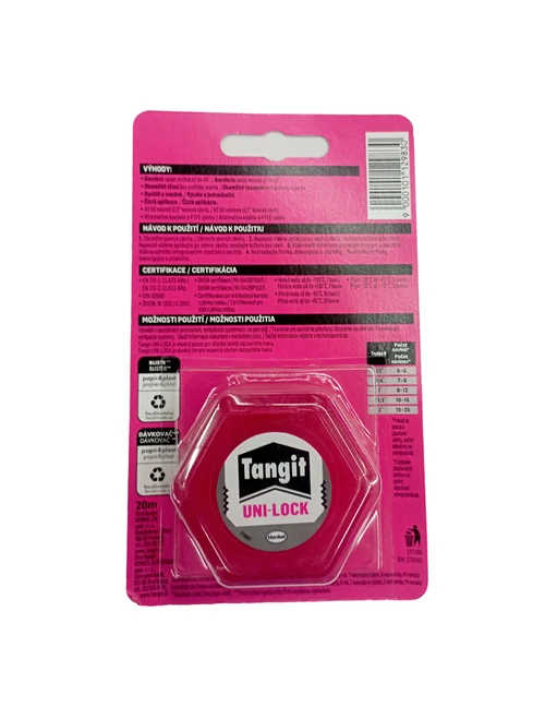 Герметик для водопроводных и газовых труб Tangit Uni-Lock, 20 м