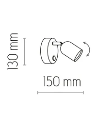 Светильник 6271 TOP, 1xGU10, макс. 50W, белый, TK-LIGHT 3
