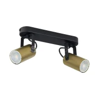 Светильник REDO 2xGU10 макс 50Вт черный+золото TK-LIGHT