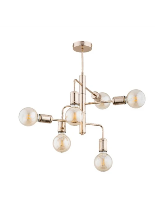 * Lustră VECTUS 7xE27 max 60W gold ALFA