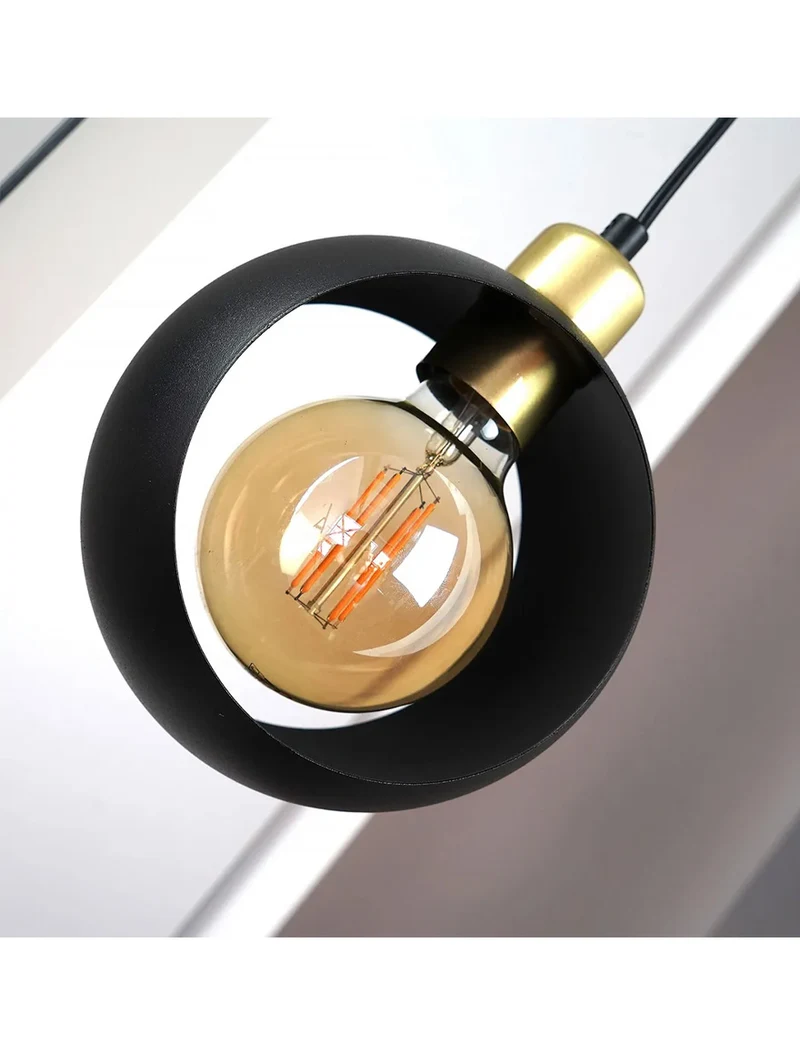 Бра CYKLOP 1xE27 макс 60Вт черный TK-LIGHT 2