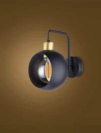 Бра CYKLOP 1xE27 макс 60Вт черный TK-LIGHT 3
