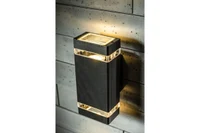 Corp de iluminare NESSA max.2x50W GU10 IP54 negru GTV214 2