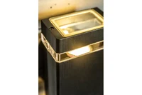 Corp de iluminare NESSA max.2x50W GU10 IP54 negru GTV214 3