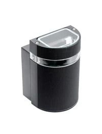 Corp de iluminare pe perete SILVA max.50W GU10 IP54 negru GTV209