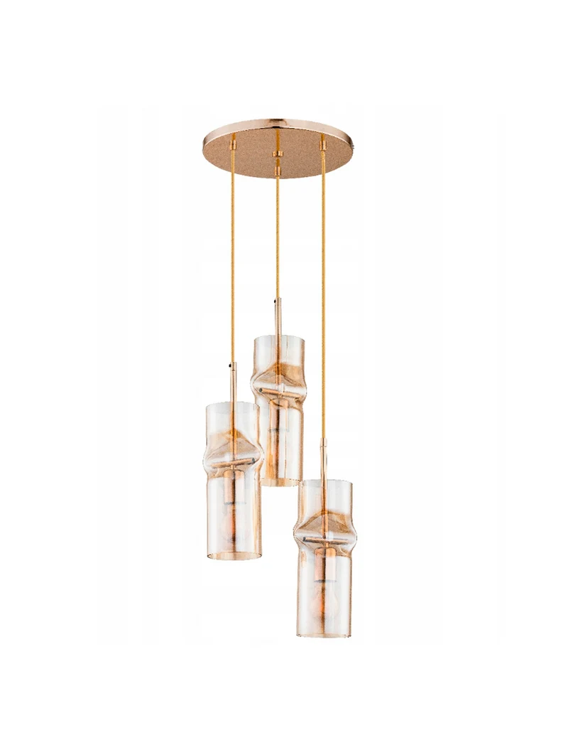 * Lustră KAPRIS 3xE14 max 40W gold ALFA 2