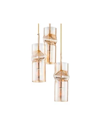 * Lustră KAPRIS 3xE14 max 40W gold ALFA 4